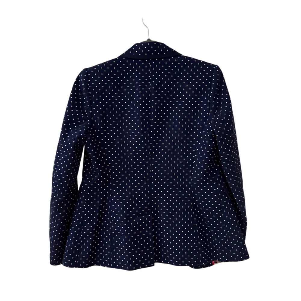 Boden Navy and White polka dot Blazer Size 6 - Picture 12 of 12